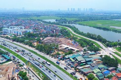 Cận cảnh chung cư HANDICO có 150 căn nhà ở xã hội đang xây ven Vành đai 3 ở Hoàng Mai