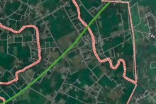 Đường sẽ mở ở xã Đức Tân, huyện Tân Trụ, tỉnh Long An