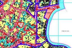 Bản đồ quy hoạch giao thông xã Nhựt Ninh, huyện Tân Trụ, tỉnh Long An