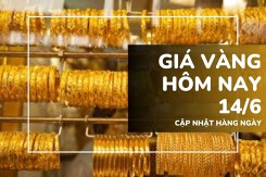 Giá vàng hôm nay 14/6: Vọt lên gần đỉnh kỷ lục vì xung đột Israel - Iran