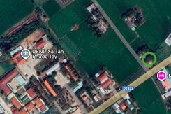 Đất có quy hoạch ở xã Tân Phước Tây, huyện Tân Trụ, tỉnh Long An