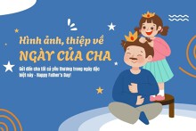 Gợi ý 10 hình ảnh, thiệp về Ngày của Cha ý nghĩa và xúc động nhất 2025