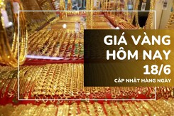 Giá vàng hôm nay 18/6: Nhích nhẹ do căng thẳng leo thang tại Trung Đông