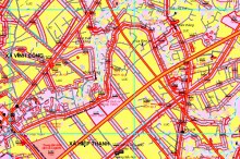 Bản đồ quy hoạch sử dụng đất xã Hiệp Thạnh, huyện Châu Thành, tỉnh Long An đến năm 2030