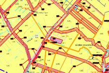 Bản đồ quy hoạch giao thông xã Bình Hoà Đông, huyện Mộc Hoá, tỉnh Long An
