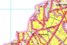 Bản đồ quy hoạch sử dụng đất xã Hòa Phú, huyện Châu Thành, tỉnh Long An đến năm 2030