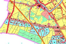 Bản đồ quy hoạch giao thông xã Tân Lập, huyện Mộc Hoá, tỉnh Long An