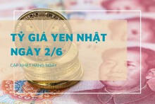 Tỷ giá yen Nhật hôm nay 2/6: Nhích nhẹ tại ngân hàng, chợ đen bật tăng mạnh