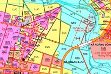 Bản đồ quy hoạch sử dụng đất xã Hoằng Lưu, Hoằng Hoá, Thanh Hoá