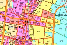 Bản đồ quy hoạch giao thông xã Hoằng Lưu, Hoằng Hoá, Thanh Hoá