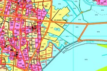 Bản đồ quy hoạch sử dụng đất xã Hoằng Phong, Hoằng Hoá, Thanh Hoá