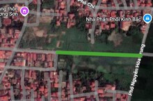 Đường sẽ mở ở phường Tam Sơn, TP Từ Sơn, tỉnh Bắc Ninh