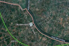 Đường sẽ mở ở xã Bình Đức, huyện Bến Lức, tỉnh Long An