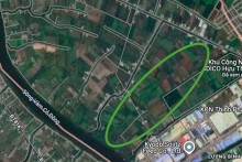 Đất có quy hoạch ở xã Lương Bình, huyện Bến Lức, tỉnh Long An