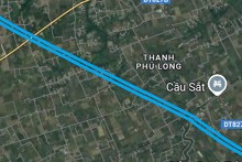 Đường sẽ mở ở xã Thanh Phú Long, huyện Châu Thành, tỉnh Long An