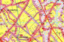 Bản đồ quy hoạch sử dụng đất xã Vĩnh Công, huyện Châu Thành, tỉnh Long An đến năm 2030