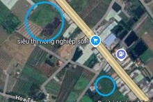 Đất có quy hoạch ở xã Vĩnh Công, huyện Châu Thành, tỉnh Long An