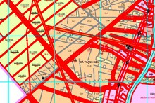 Bản đồ quy hoạch sử dụng đất xã Thạnh Hoà, huyện Bến Lức, tỉnh Long An