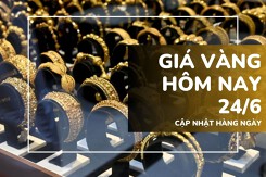 Giá vàng hôm nay 24/6: Vàng SJC tiếp tục ổn định, neo gần 120 triệu đồng/lượng