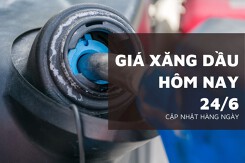 Giá xăng dầu hôm nay 24/6 đồng loạt lao dốc sau khi Trump công bố ngừng bắn giữa Israel và Iran