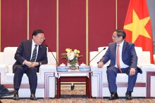 Thủ tướng tiếp lãnh đạo 3 tập đoàn hàng đầu Trung Quốc về đường sắt và hạ tầng giao thông
