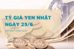 Tỷ giá yen Nhật hôm nay 25/6: Tiếp đà tăng ở ngân hàng và chợ đen