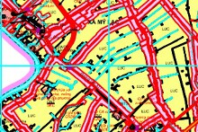 Bản đồ quy hoạch sử dụng đất xã Mỹ Lạc, huyện Thủ Thừa, tỉnh Long An