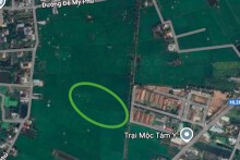 Đất có quy hoạch ở xã Mỹ Phú, huyện Thủ Thừa, tỉnh Long An