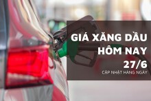 Giá xăng dầu hôm nay 27/6 tiếp tục tăng nhờ nhu cầu nhiên liệu Mỹ tăng cao