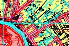 Bản đồ quy hoạch giao thông xã Mỹ Thạnh, huyện Thủ Thừa, tỉnh Long An