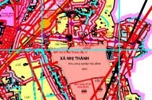 Bản đồ quy hoạch giao thông xã Nhị Thành, huyện Thủ Thừa, tỉnh Long An