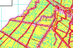 Bản đồ quy hoạch giao thông xã Tuyên Thạnh, thị xã Kiến Tường, tỉnh Long An đến năm 2030