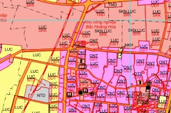Bản đồ quy hoạch sử dụng đất xã Hoằng Phú, Hoằng Hoá, Thanh Hoá