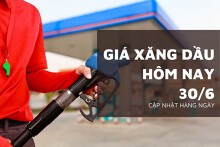 Giá xăng dầu hôm nay 30/6 Brent và WTI giảm gần 1% do lo ngại về sản lượng OPEC+ tăng