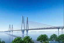 Phương án xây cầu Cần Thơ 2 với 6 làn xe