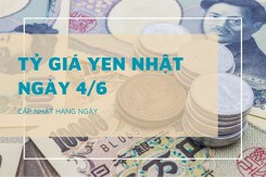 Tỷ giá yen Nhật hôm nay 4/6: Đảo chiều đi xuống tại ngân hàng và chợ đen