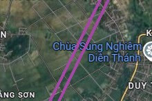 Đường sẽ mở theo quy hoạch ở xã Hoằng Sơn, Hoằng Hóa, Thanh Hóa
