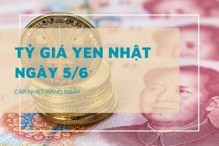 Tỷ giá yen Nhật hôm nay 5/6: Đồng loạt tăng mạnh tại ngân hàng và chợ đen