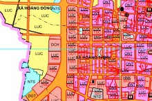 Bản đồ quy hoạch sử dụng đất xã Hoằng Thịnh, Hoằng Hoá, Thanh Hoá