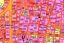 Bản đồ quy hoạch giao thông xã Hoằng Thịnh, Hoằng Hoá, Thanh Hoá
