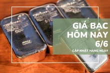 Giá bạc hôm nay 6/6: Tăng vọt vượt 35 USD/ounce, lập đỉnh hơn 13 năm