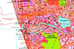 Bản đồ quy hoạch giao thông phường Dương Đông, TP Phú Quốc, tỉnh Kiên Giang