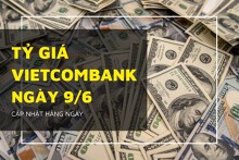 Tỷ giá Vietcombank hôm nay 9/6: Đồng loạt lao dốc, Euro và bảng Anh mất hơn 100 đồng