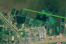 Đường sẽ mở ở thị trấn Tân Hưng, huyện Tân Hưng, tỉnh Long An