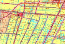 Bản đồ quy hoạch sử dụng đất xã Nhơn Ninh, huyện Tân Thạnh, tỉnh Long An thời kỳ 2021 - 2030
