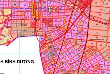 Bản đồ quy hoạch sử dụng đất phường Thành Tâm, thị xã Chơn Thành, tỉnh Bình Phước đến năm 2030