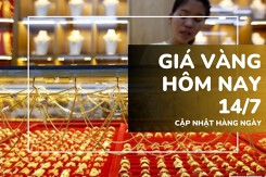 Giá vàng hôm nay 14/7: Vàng SJC đi ngang, trụ vững trên 121 triệu đồng/lượng