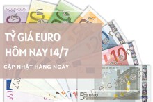 Tỷ giá euro ngày 14/7: Điều chỉnh trái chiều, chợ đen mất hơn 100 đồng