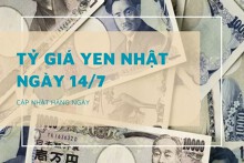 Tỷ giá yen Nhật hôm nay 14/7: Giảm tại phần lớn ngân hàng, chợ đen trái chiều