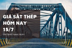 Giá sắt thép xây dựng hôm nay 15/7 đi ngang, thị trường thế giới biến động trái chiều